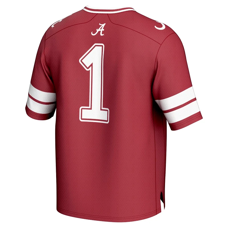 GameDay Greats 1 Alabama Tide Lightweight Collegiate Football Fashion Jersey