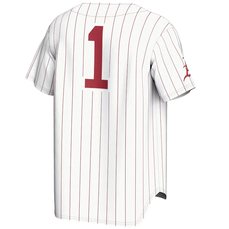 GameDay Greats 1 Arkansas Razorbacks Lightweight Baseball Jersey