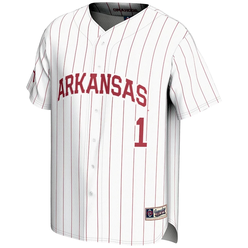 GameDay Greats 1 Arkansas Razorbacks Lightweight Baseball Jersey
