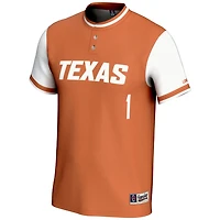 GameDay Greats 1 Burnt Texas Longhorns Lightweight Softball Jersey