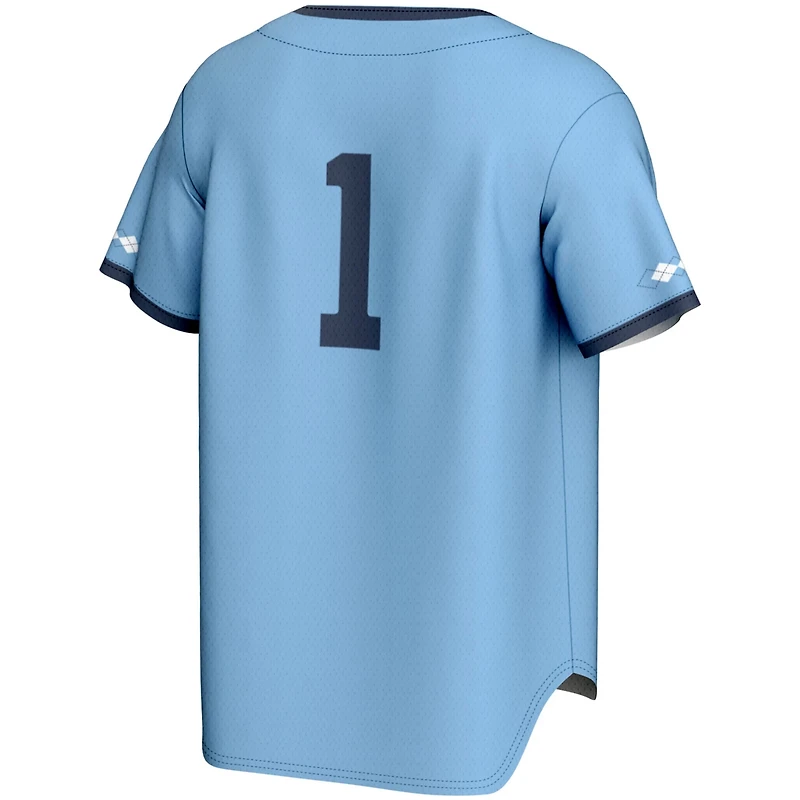 GameDay Greats 1 Carolina North Tar Heels Lightweight Baseball Jersey