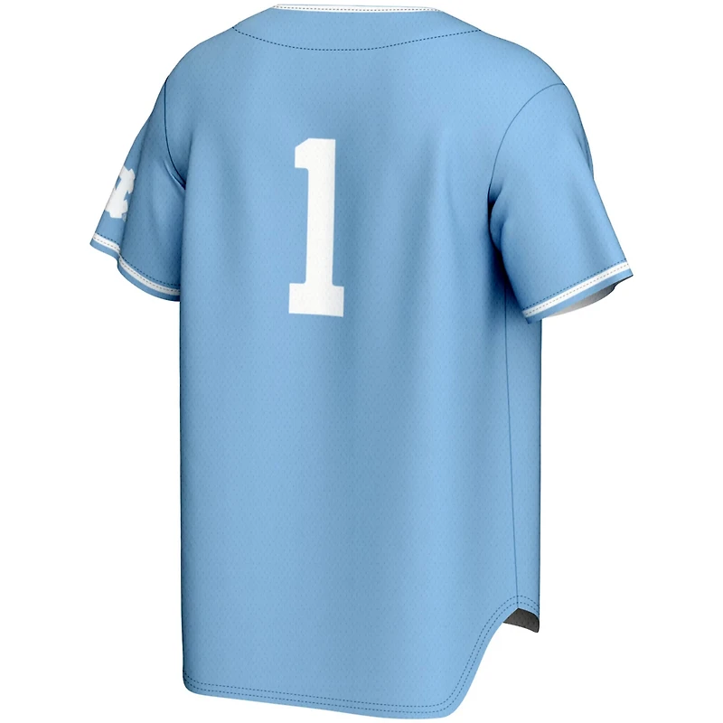 GameDay Greats 1 Carolina North Tar Heels Lightweight Baseball Jersey