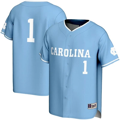 GameDay Greats 1 Carolina North Tar Heels Lightweight Baseball Jersey