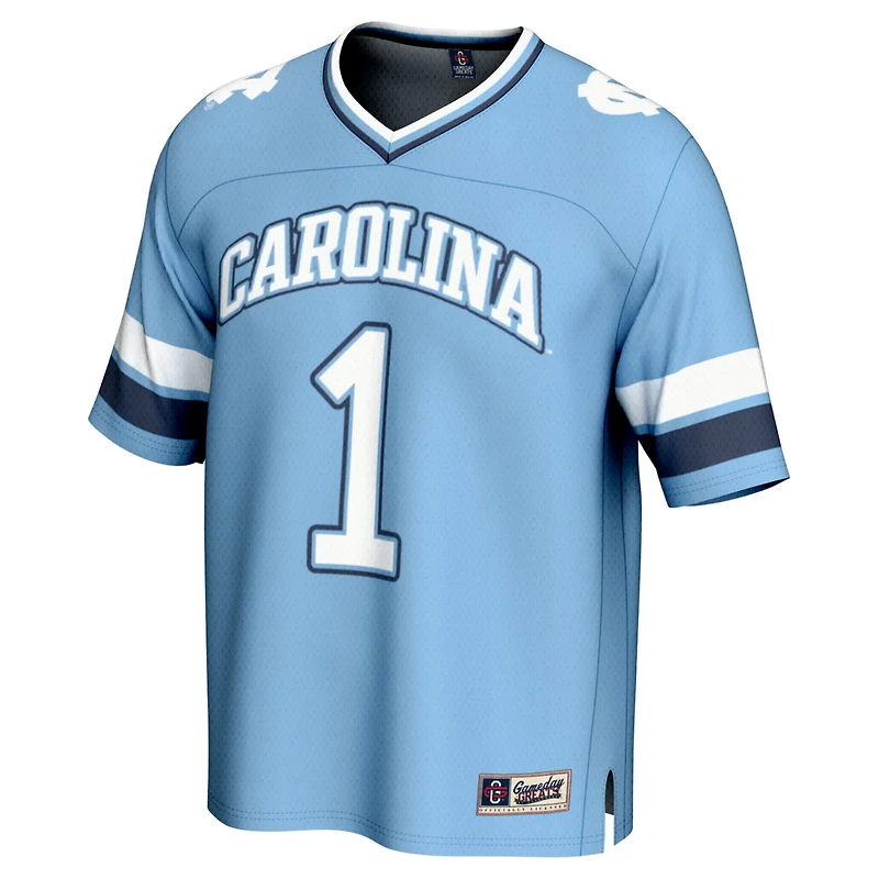 GameDay Greats 1 Carolina North Tar Heels Lightweight Collegiate Football Fashion Jersey