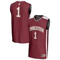 GameDay Greats 1 Charleston Cougars Lightweight Collegiate Basketball Fashion Jersey