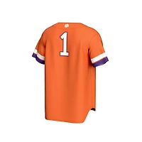 GameDay Greats 1 Clemson Tigers Lightweight Collegiate Baseball Fashion Jersey