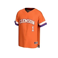 GameDay Greats 1 Clemson Tigers Lightweight Collegiate Baseball Fashion Jersey