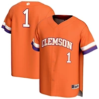 GameDay Greats 1 Clemson Tigers Lightweight Collegiate Baseball Fashion Jersey