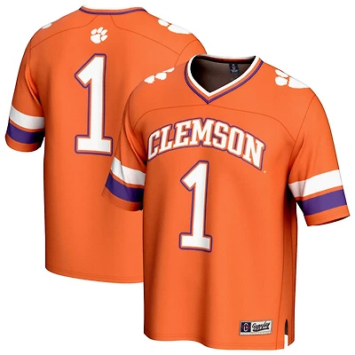 GameDay Greats 1 Clemson Tigers Lightweight Collegiate Football Fashion Jersey