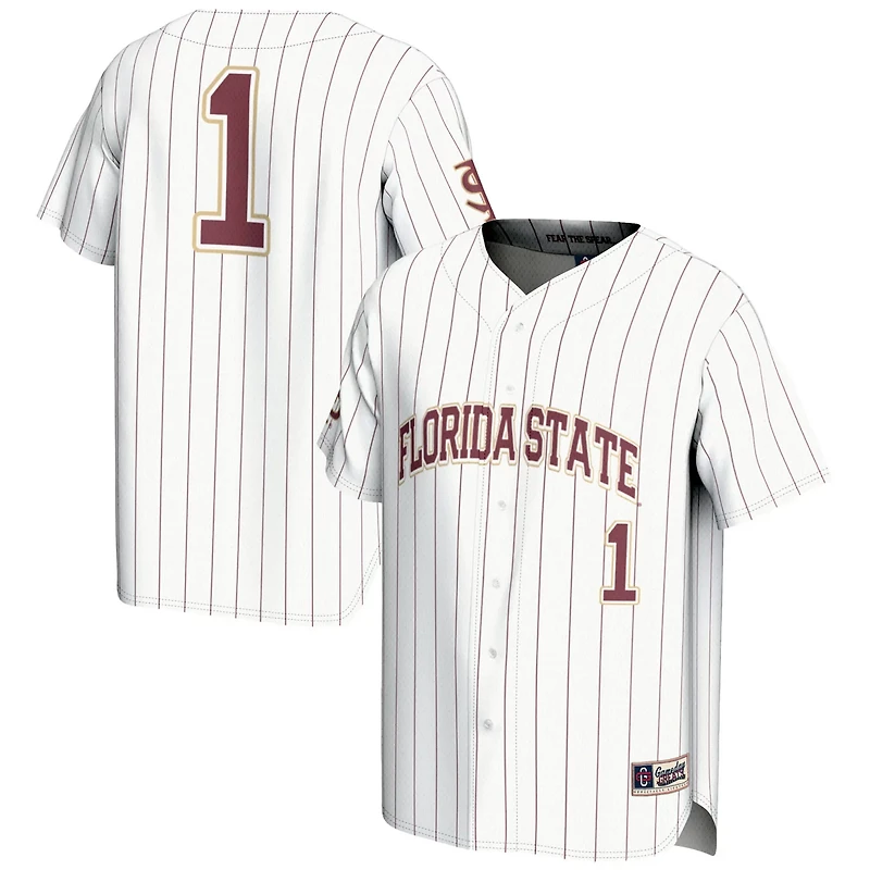 GameDay Greats 1 Florida State Seminoles Lightweight Baseball Jersey