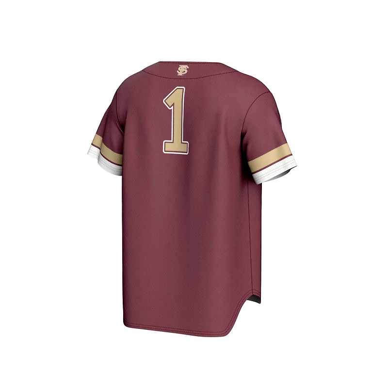 GameDay Greats 1 Florida State Seminoles Lightweight Collegiate Baseball Fashion Jersey
