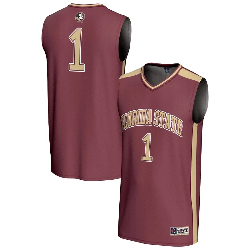 GameDay Greats 1 Florida State Seminoles Lightweight Collegiate Basketball Fashion Jersey