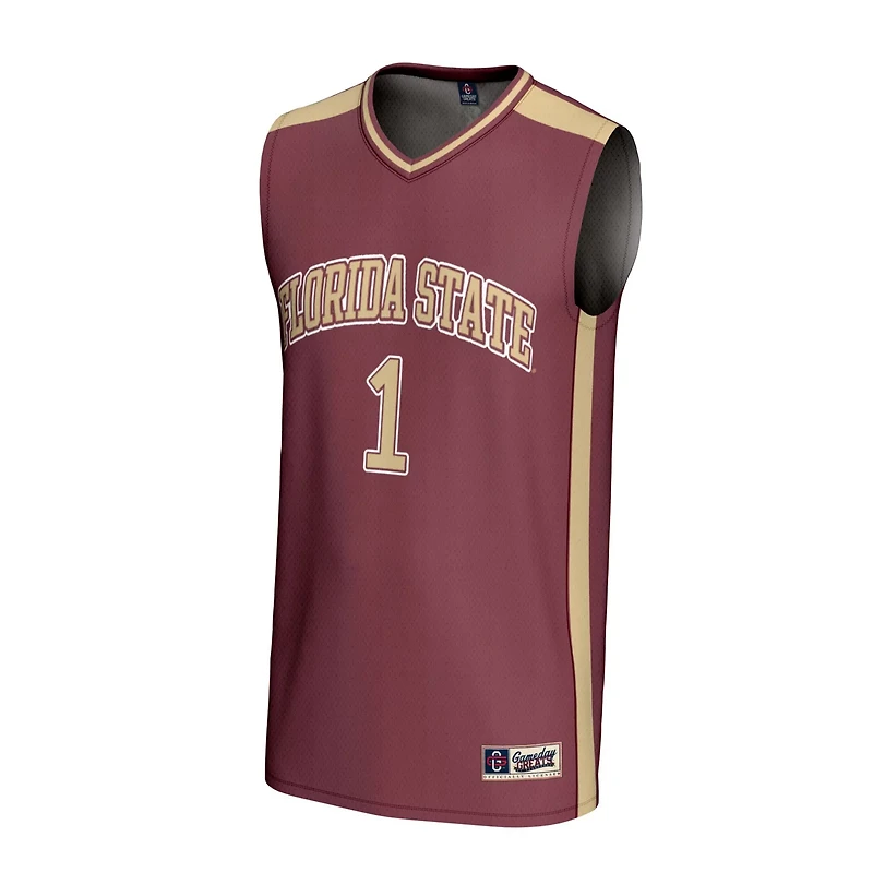 GameDay Greats 1 Florida State Seminoles Lightweight Collegiate Basketball Fashion Jersey