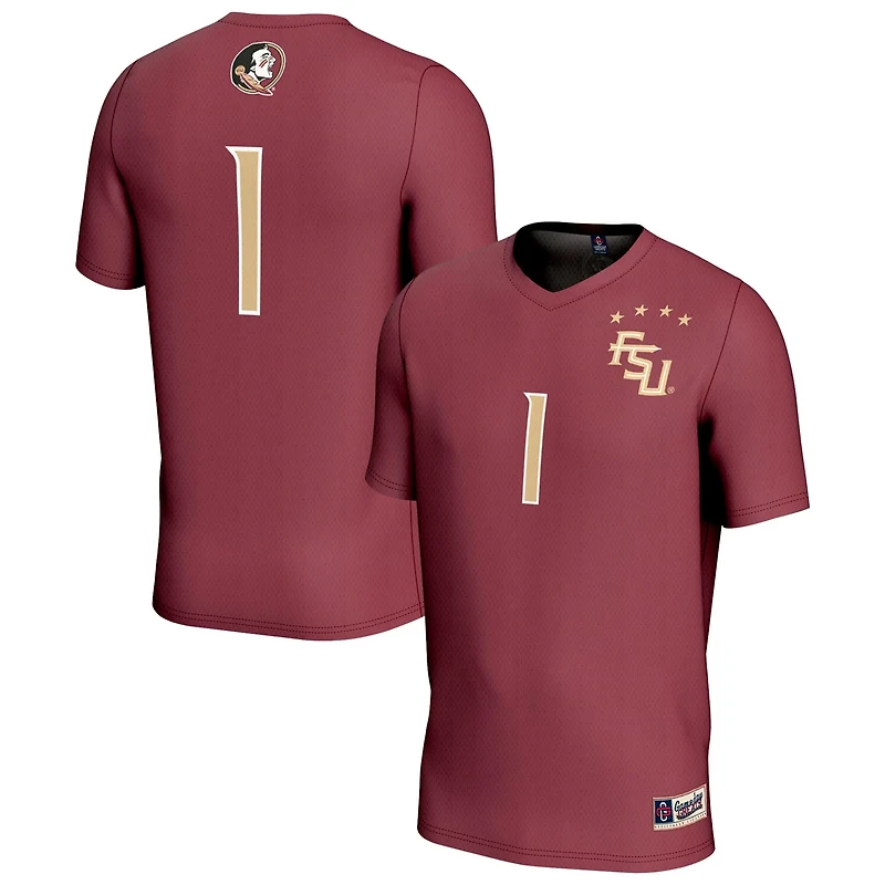 GameDay Greats 1 Florida State Seminoles Lightweight Collegiate Soccer Fashion Jersey