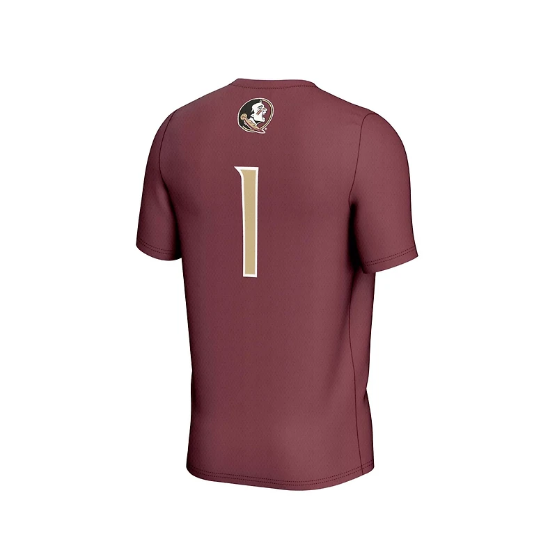 GameDay Greats 1 Florida State Seminoles Lightweight Collegiate Soccer Fashion Jersey