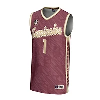 GameDay Greats 1 Florida State Seminoles Lightweight Highlight Print Basketball Jersey