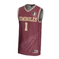 GameDay Greats 1 Florida State Seminoles Lightweight Icon Print Basketball Jersey