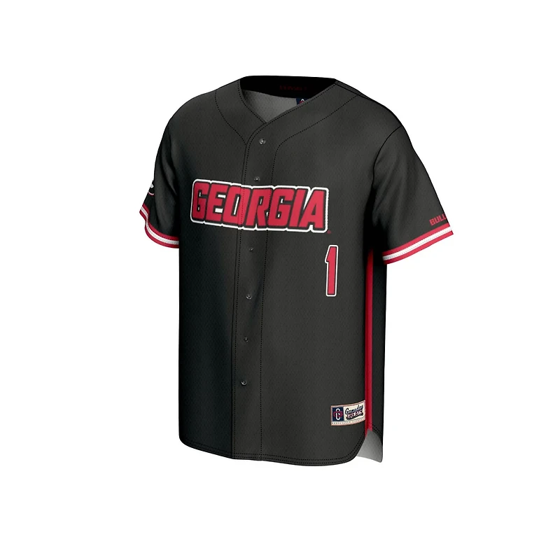 GameDay Greats 1 Georgia Bulldogs Lightweight Baseball Jersey