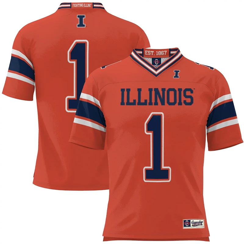 GameDay Greats 1 Illinois Fighting Illini Football Jersey