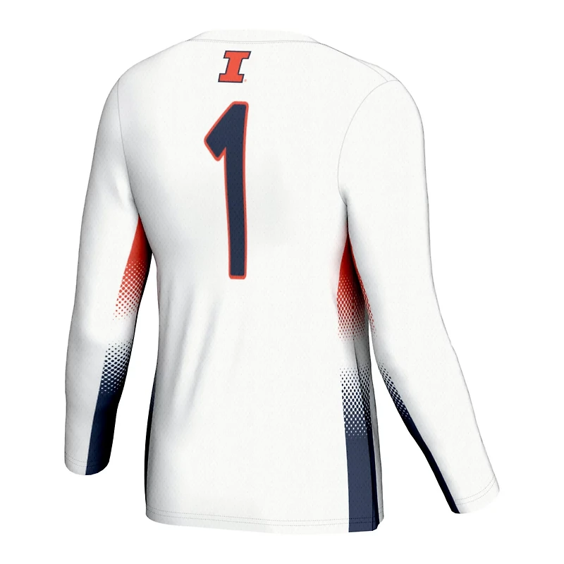 GameDay Greats 1 Illinois Fighting Illini Lightweight Women's Volleyball Jersey
