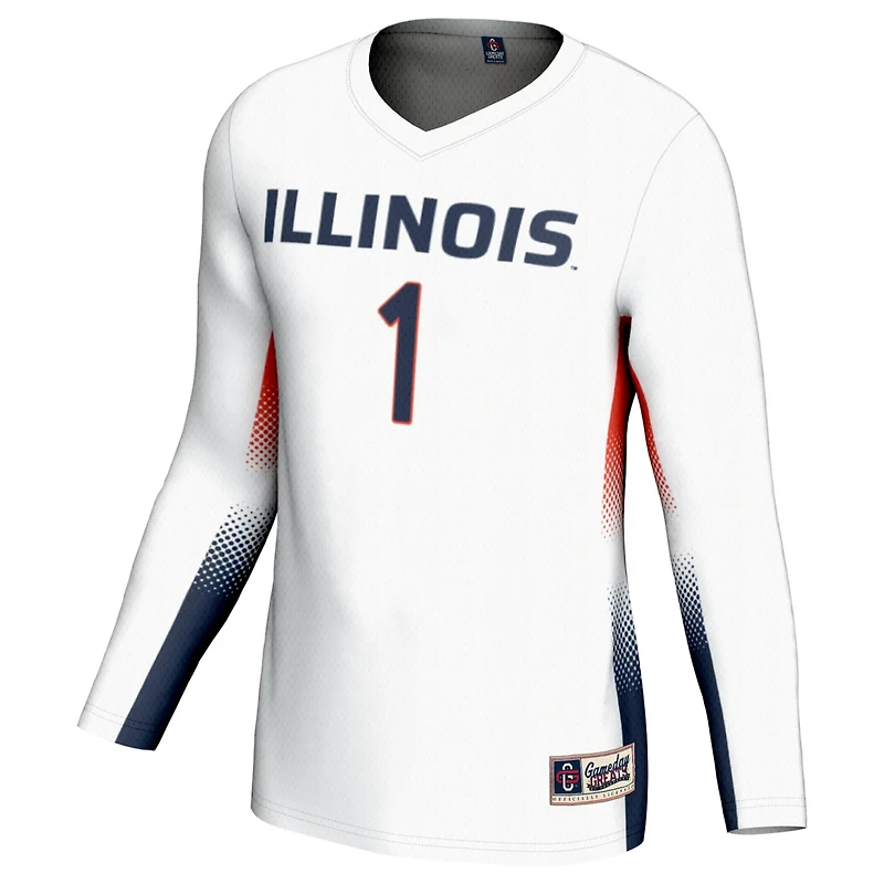 GameDay Greats 1 Illinois Fighting Illini Lightweight Women's Volleyball Jersey
