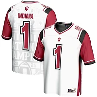 GameDay Greats 1 Indiana Hoosiers College Football Playoff 2025 National Champions Commemorative Lightweight Fashion Jersey