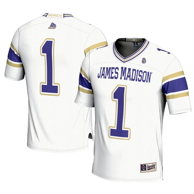 GameDay Greats 1 James Madison Dukes Football Jersey