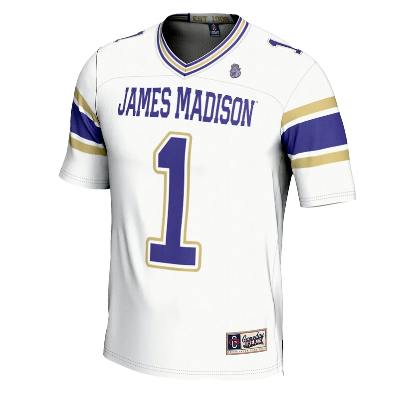 GameDay Greats 1 James Madison Dukes Football Jersey