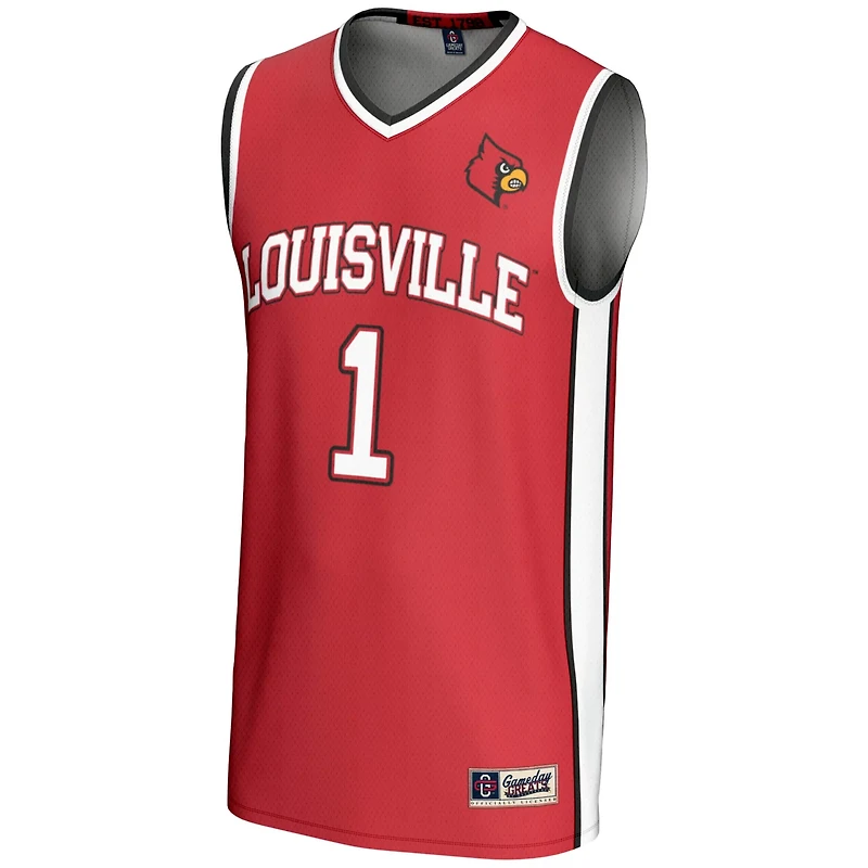 GameDay Greats 1 Louisville Cardinals Lightweight Basketball Jersey