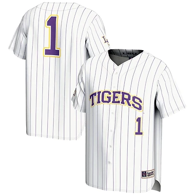 GameDay Greats 1 LSU Tigers Lightweight Baseball Jersey
