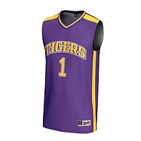 GameDay Greats 1 LSU Tigers Lightweight Basketball Fashion Jersey