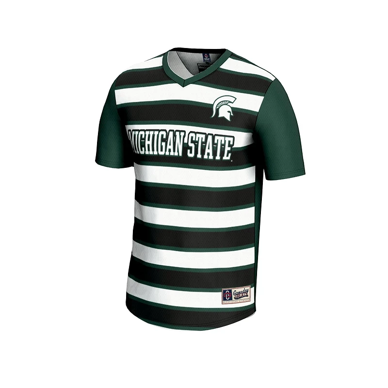 GameDay Greats 1 Michigan State Spartans Lightweight Soccer Fashion Jersey