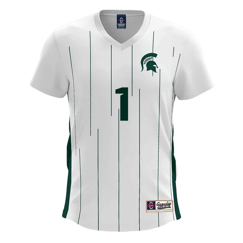 GameDay Greats 1 Michigan State Spartans Lightweight Soccer Team Jersey