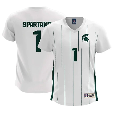 GameDay Greats 1 Michigan State Spartans Lightweight Soccer Team Jersey