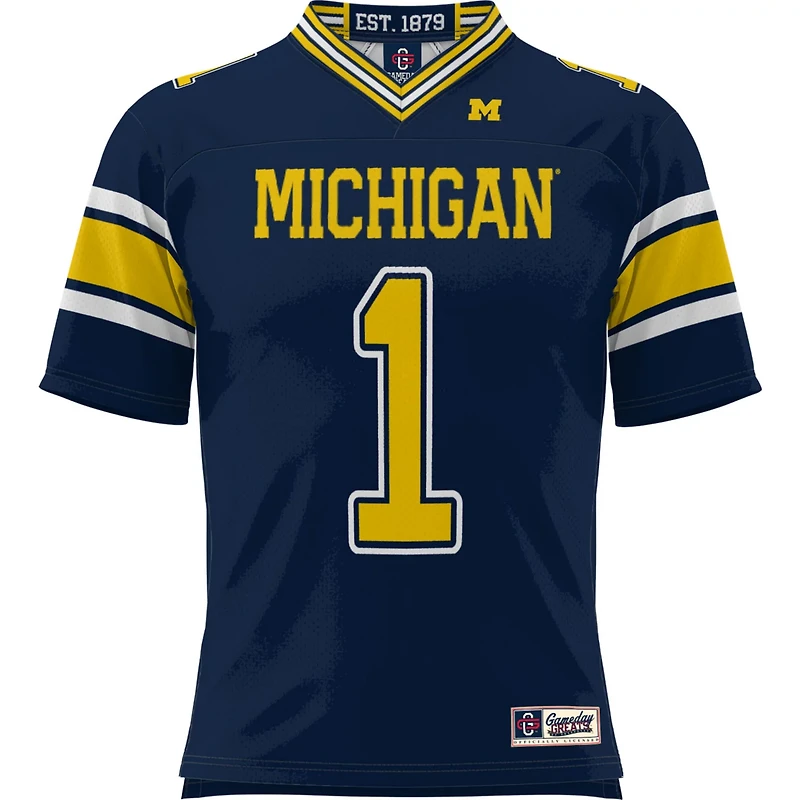 GameDay Greats 1 Michigan Wolverines Football Jersey