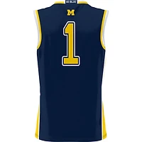 GameDay Greats 1 Michigan Wolverines Lightweight Basketball Jersey