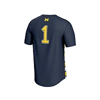 GameDay Greats 1 Michigan Wolverines Lightweight Soccer Fashion Jersey