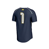GameDay Greats 1 Michigan Wolverines Lightweight Women's Lacrosse Fashion Jersey
