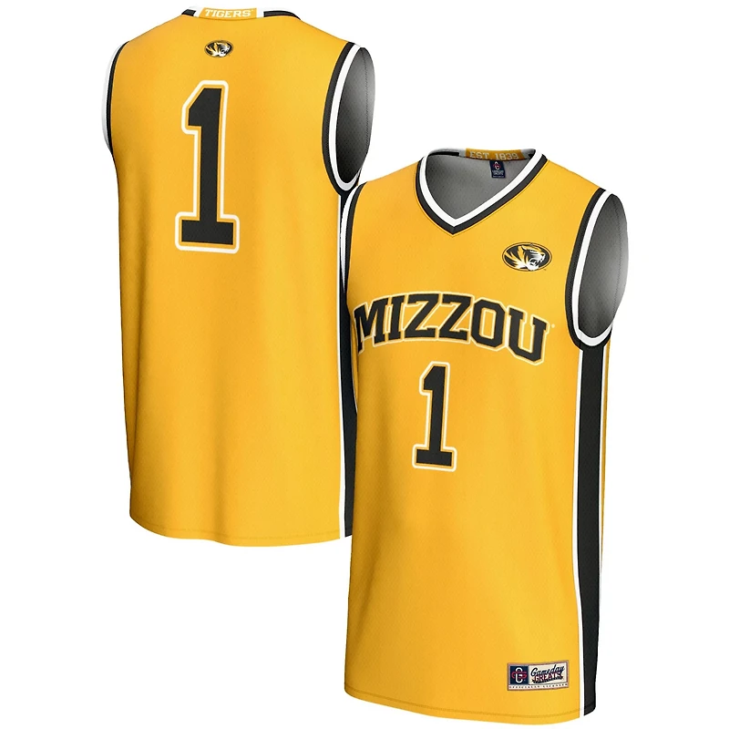 GameDay Greats 1 Missouri Tigers Lightweight Basketball Jersey