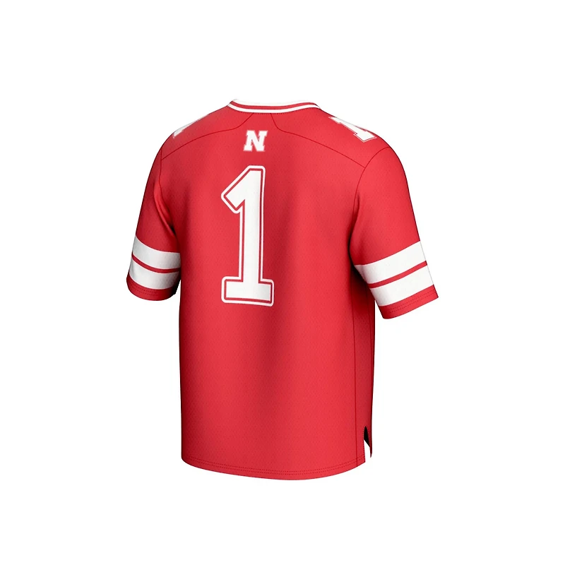 GameDay Greats 1 Nebraska Huskers Lightweight Collegiate Football Fashion Jersey