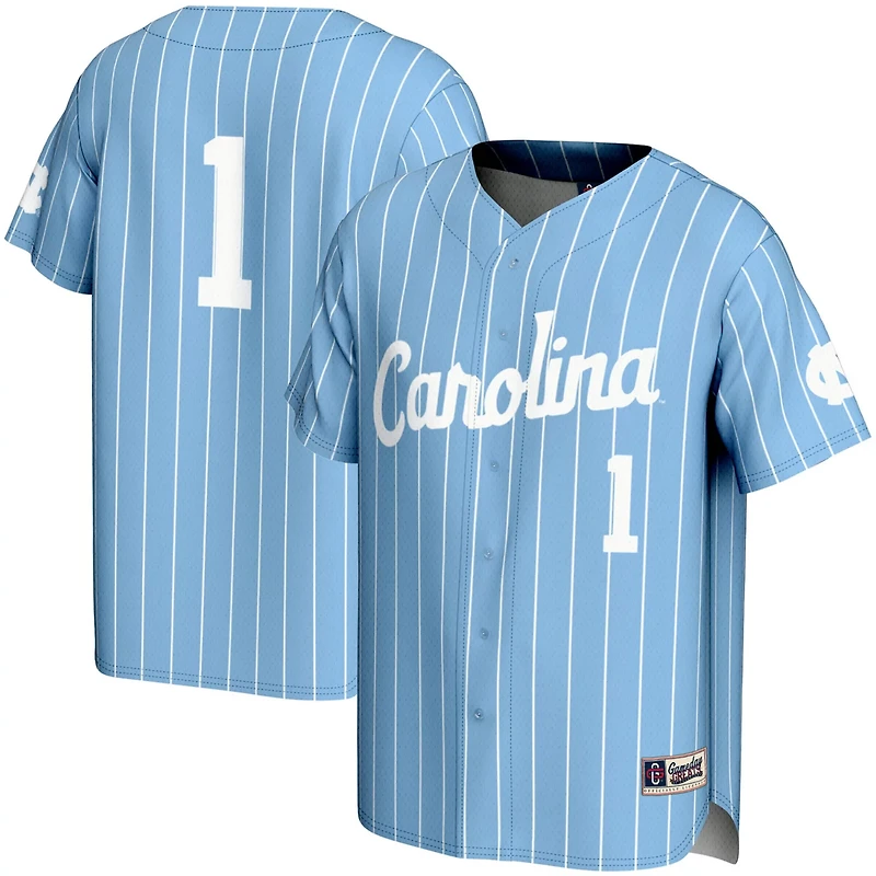 GameDay Greats 1 North Carolina Tar Heels Lightweight Baseball Jersey