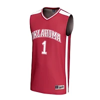 GameDay Greats 1 Oklahoma Sooners Lightweight Collegiate Basketball Fashion Jersey