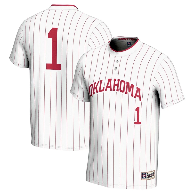 GameDay Greats 1 Oklahoma Sooners Lightweight Softball Jersey