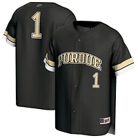GameDay Greats 1 Purdue Boilermakers Lightweight Collegiate Baseball Fashion Jersey
