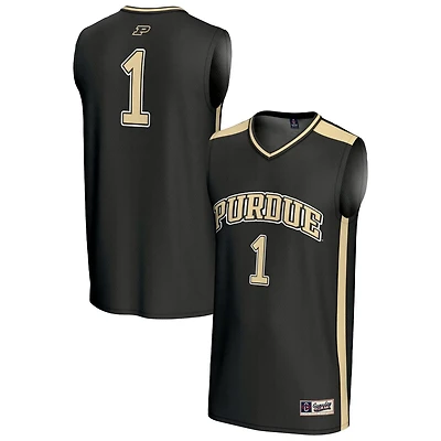 GameDay Greats 1 Purdue Boilermakers Lightweight Collegiate Basketball Fashion Jersey