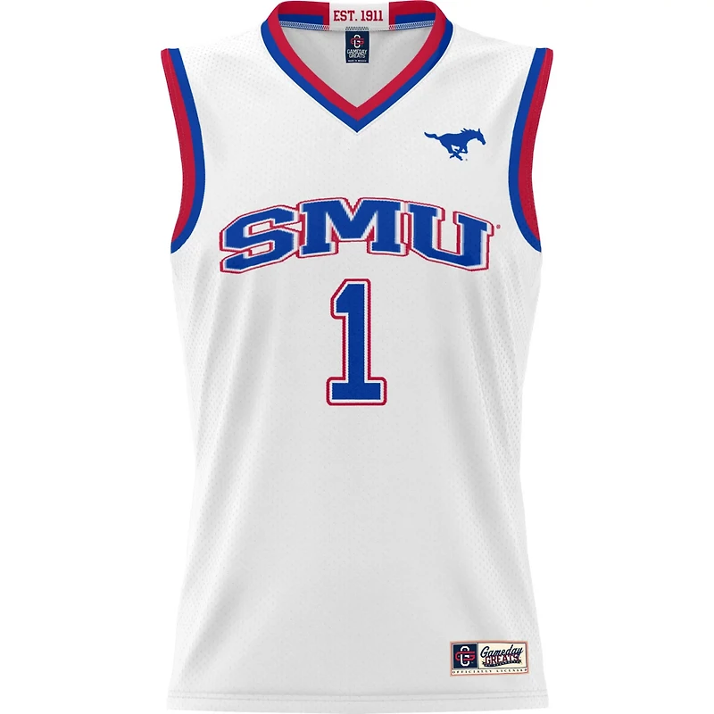 GameDay Greats 1 SMU Mustangs Lightweight Basketball Jersey