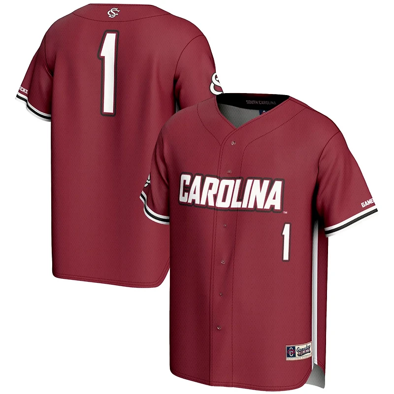 GameDay Greats 1 South Carolina Gamecocks Lightweight Baseball Fashion Jersey