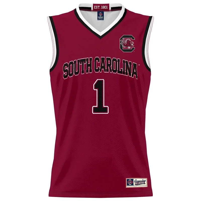 GameDay Greats 1 South Carolina Gamecocks Lightweight Basketball Fashion Jersey