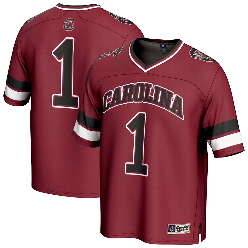 GameDay Greats 1 South Carolina Gamecocks Lightweight Collegiate Football Fashion Jersey