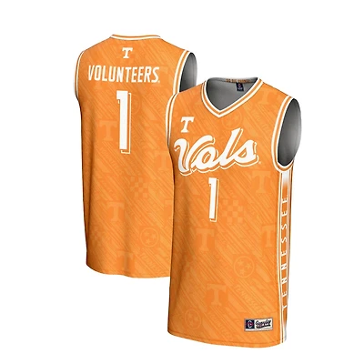 GameDay Greats 1 Tennessee Volunteers Lightweight Highlight Print Basketball Jersey